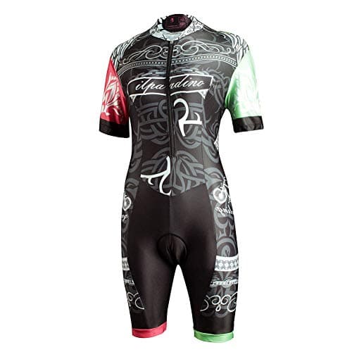 Combinaison été manches courtes cycliste pour femme noire