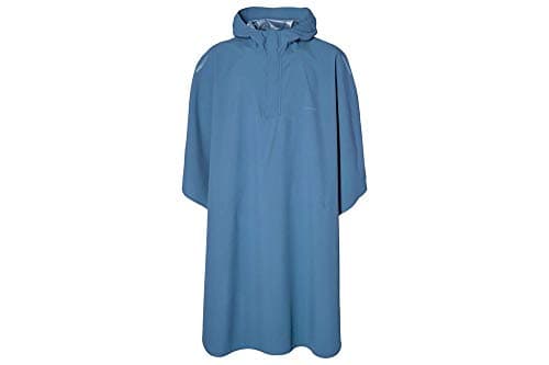 Cape poncho Basil coupe Hoga bleue pour cyclisme femme