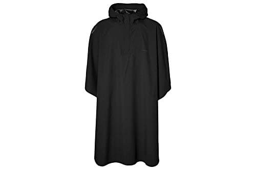 Cape poncho Basil coupe Hoga noire pour cyclisme femme