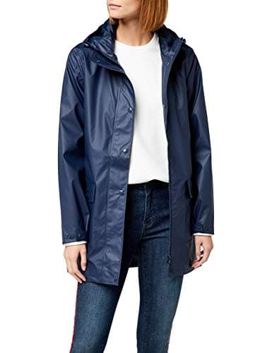 Veste cirée femme marine pour se déplacer en vélo