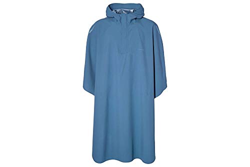 Cape poncho Basil coupe Hoga bleue pour cyclisme femme