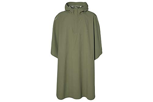 Cape poncho Basil coupe Hoga verte pour cyclisme femme