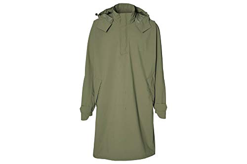 Trench poncho Basil coupe Mosse vert pour cyclisme femme