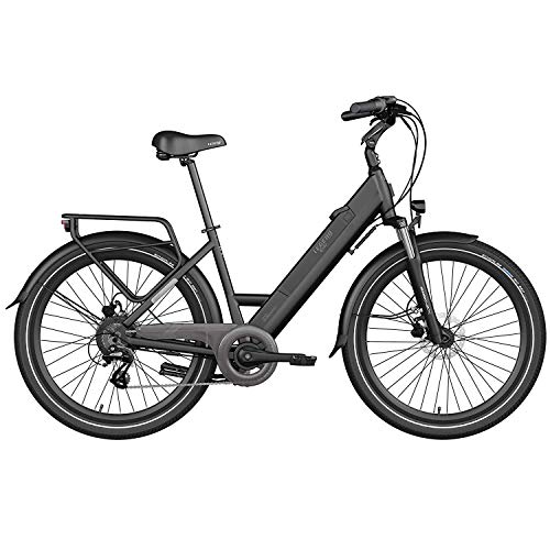 Vélo électrique robuste Legend Milano pour femme noir Onyx