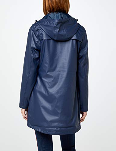 Veste cirée femme marine pour se déplacer en vélo 