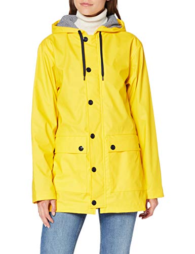 Veste cirée femme jaune pour se déplacer en vélo Petit Bateau