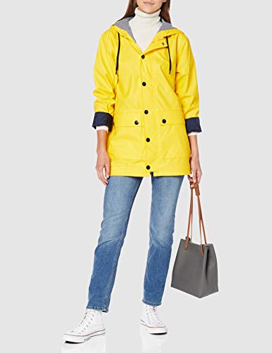 Veste cirée femme jaune pour se déplacer en vélo Petit Bateau