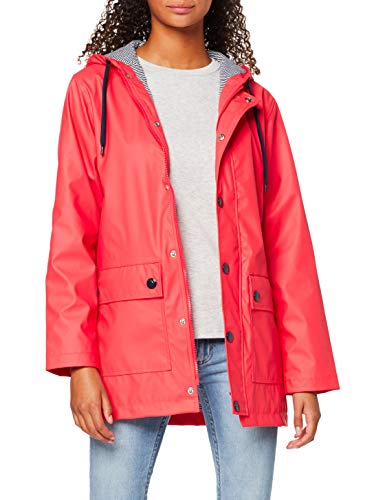 Veste cirée femme rose pour se déplacer en vélo Petit Bateau